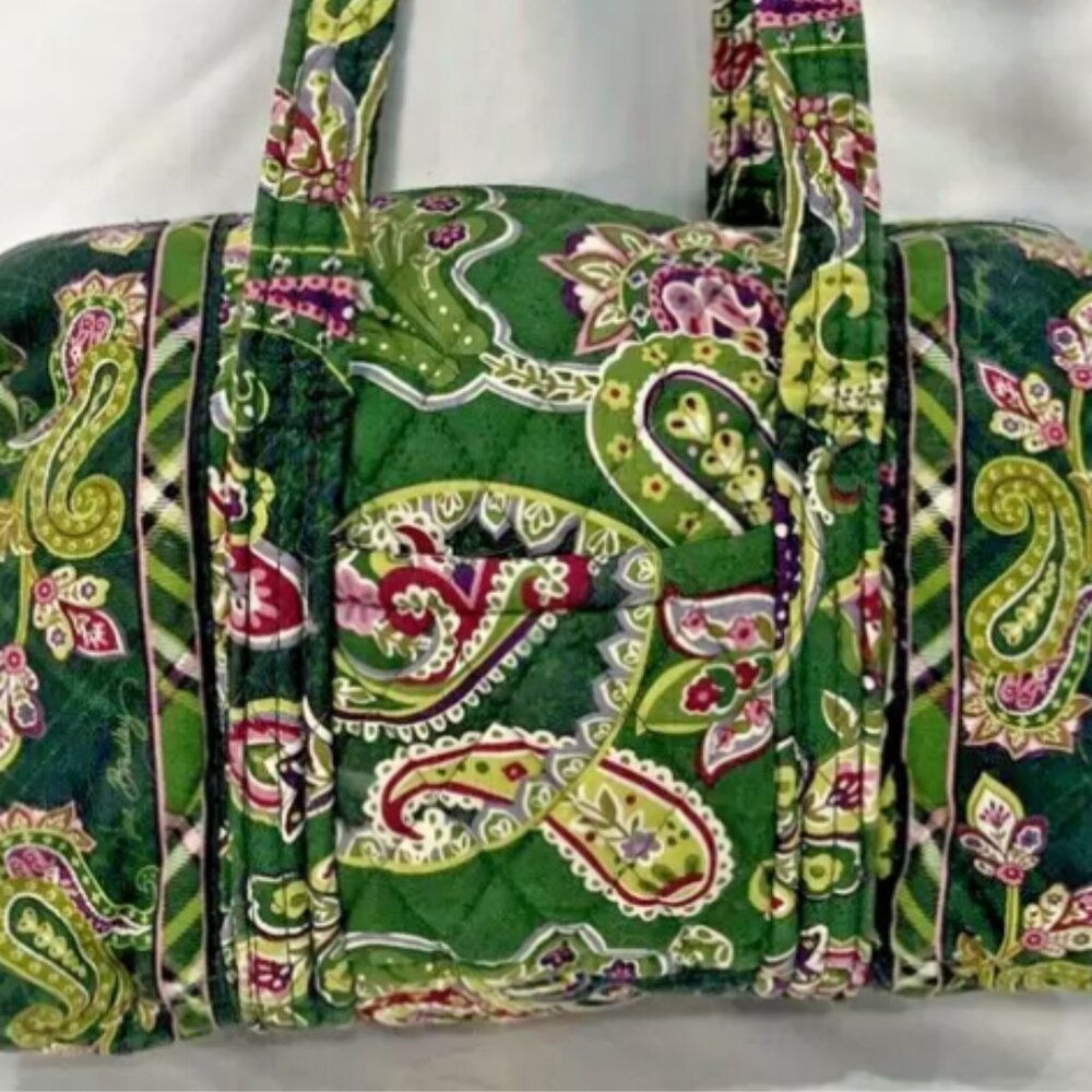 Vera Bradley travel duffel in Chelsea Green